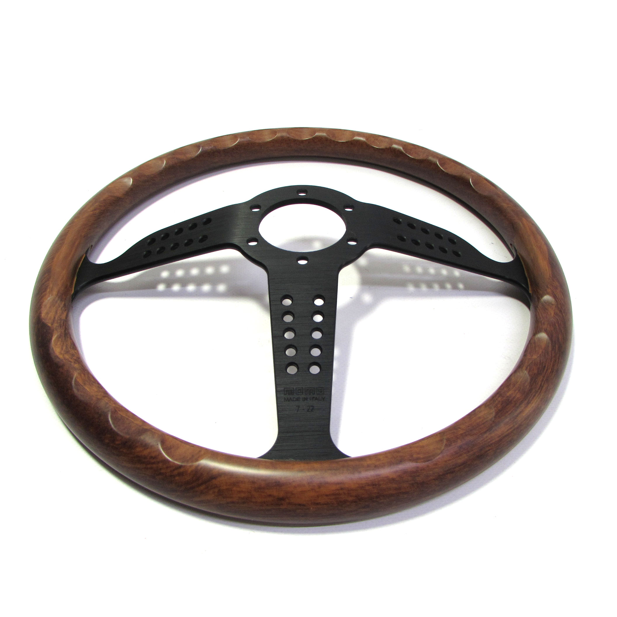 Руль MOMO Black Wood без вылета