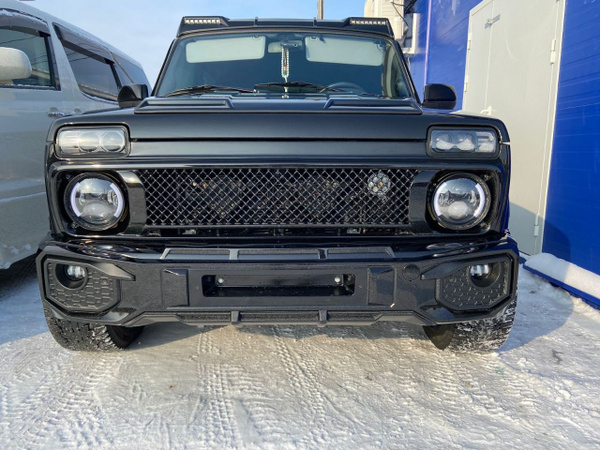 Бампер передний Нива Барс